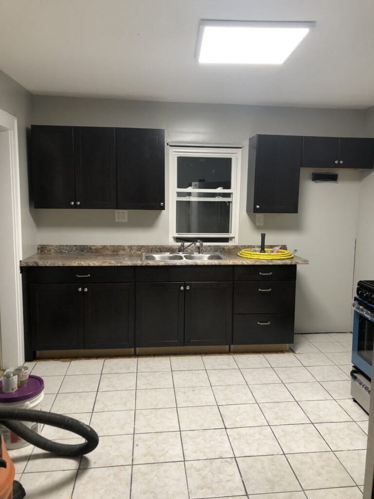 Home Kitchen remodel in Rochester NY with quartz countertops